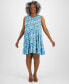 Plus Size Printed Flip-Flop Dress, Created for Macy's