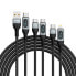 Фото #8 товара Kabel przewód do iPhone do szybkiego ładowania USB-C - Lightning PD 20W 1m czarny