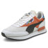 Фото #2 товара Puma Future Rider Intl Game Lace Up Mens White Sneakers Casual Shoes 37597101
