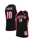 Фото #4 товара Men's DeMar DeRozan Black Toronto Raptors 2012-13 Hardwood Classics Swingman Jersey