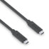 PureLink IS2501-015 - 1.5 m - USB C - USB C - USB 3.2 Gen 1 (3.1 Gen 1) - Black