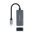 Фото #3 товара Адаптер USB-C на сеть RJ45 NANOCABLE 10.03.0410 Серый