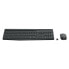 Фото #3 товара Logitech MK235 Wireless Keyboard and Mouse Combo - Full-size (100%) - Wireless - USB - AZERTY - Grey - Mouse included