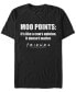 ფოტო #1 პროდუქტის Friends Men's Moo Points Quote Short Sleeve T-Shirt