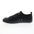 Фото #9 товара Diesel S-Astico Low Cut Mens Black Canvas Lace Up Lifestyle Sneakers Shoes