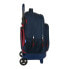 Фото #2 товара Детский рюкзак с колесиками F.C. Barcelona Corporativa Синий Тёмно Бордовый