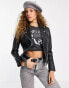 Barney's Originals Belina real leather jacket