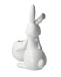 Figur Hase mit Vase Snow White - Spring