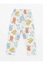 Фото #5 товара Polo Yaka Kısa Kollu Baskılı Erkek Bebek Pijama Takım