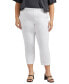 ფოტო #1 პროდუქტის Plus Size Maddie Mid Rise Capri Pants