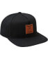ფოტო #4 პროდუქტის Men's Black VA All The Way Snapback Hat