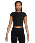 Фото #1 товара Women's One Fitted Rib Dri-FIT Cropped Top