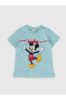 Your Fashion Style'dan 2'li Erkek Bebek Tişört Mickey Mouse Baskılı