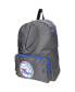 Фото #1 товара Men's and Women's Gray Philadelphia 76ers Backpack