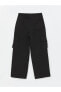 Фото #2 товара LCW Kids Basic Gabardin Kız Çocuk Kargo Pantolon