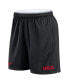 Men's White/Black Georgia Bulldogs Primetime Reversible Performance Shorts