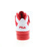 Фото #4 товара Fila V-10 Lux 1CM00881-121 Mens White Leather Lifestyle Sneakers Shoes