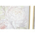 Фото #3 товара Картина DKD Home Decor 80 x 4 x 80 cm Цветы Shabby Chic (2 штук)
