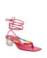 ფოტო #1 პროდუქტის Women's The Cubie Bead Lace Up Sandals