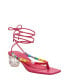 ფოტო #1 პროდუქტის Women's The Cubie Bead Lace Up Sandals