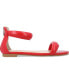 ფოტო #2 პროდუქტის Women's Peytonn Two Piece Puff Strap Flat Sandals