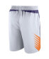 Фото #4 товара Шорты мужские Nike Phoenix Suns 2020/21 бело-фиолетовые, модель Association Edition Performance Swingman