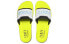 PUMA Surf Slide Rihanna Fenty Black White Yellow 367747-02 Slides