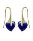 ფოტო #2 პროდუქტის Sterling Silver Cubic Zirconia Stylish Party Heart Earrings