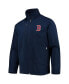 Фото #3 товара Men's Navy Boston Red Sox Strong Side Full-Zip Jacket