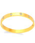 Women's Solitaire Bangle Bracelet