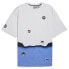 Фото #2 товара Puma Bmw Mms Garage Embroidered Crew Neck Short Sleeve T-Shirt Mens Blue, Grey C