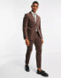 Фото #6 товара Selected Homme slim fit suit jacket in brown cord