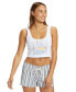 Juniors' Sunrise To Sunset Cropped Tank Top