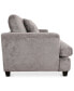 Фото #6 товара Dezyon 62" Fabric Love Seat, Created for Macy's