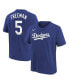 Big Boys Freddie Freeman Royal Los Angeles Dodgers Home Player Name and Number T-shirt