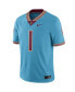 Фото #2 товара Men's #1 Turquoise Florida State Seminoles Heritage Game Jersey