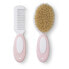 SARO Brush And Comb Set With Natural Bristles