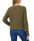 Фото #2 товара Women's Textured Knit Patch Pocket Cardigan