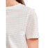 SELECTED My Perfect Box Cut-Stripe short sleeve T-shirt