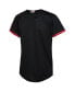 ფოტო #4 პროდუქტის Toddler Boys and Girls Black Cincinnati Reds 2023 City Connect Replica Jersey