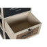 Фото #4 товара Тумба с ящиками Home ESPRIT Чёрный Натуральный Деревянный 40 x 30 x 73,5 cm