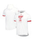 Фото #2 товара Men's White Texas Tech Red Raiders On-Court Raglan Hoodie T-shirt