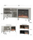 Фото #12 товара Тумба под телевизор Design Studio maxwell Fireplace TV Stand for TVs Up to 65"