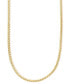 Фото #1 товара Polished Serpentine Link 18" Chain Necklace in 14k Gold