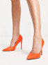 Туфли ASOS DESIGN Penza Orange High Heels