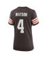 Фото #4 товара Women's Deshaun Watson Brown Cleveland Browns Game Jersey