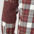 Фото #3 товара Wrangler Men's Regular Fit ATG Plaid Long Sleeve Button-Down Shirt - Red/White M