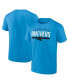 ფოტო #1 პროდუქტის Men's Blue Carolina Panthers Big and Tall Arc and Pill T-shirt