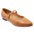 Фото #2 товара Trotters Hester T2007-274 Womens Brown Narrow Leather Mary Jane Flats Shoes 11