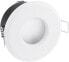 Фото #1 товара Recessed Spotlight Frame, IP65, Round, Stainless Steel and White